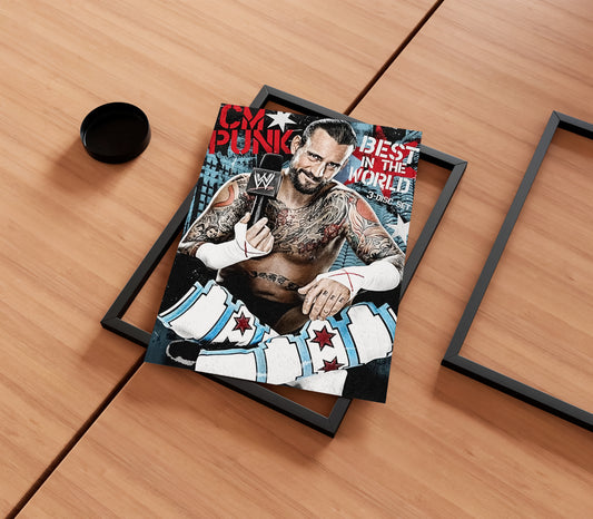 CM Punk Poster