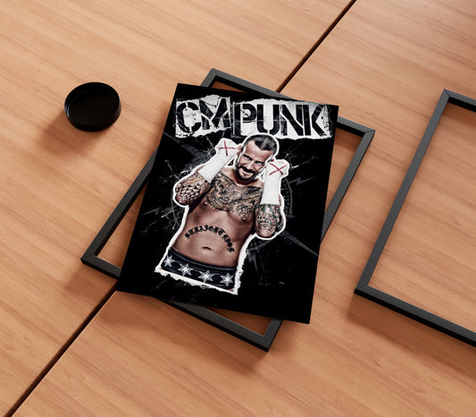 CM Punk Poster
