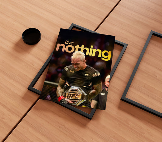 Charles Oliveira Poster