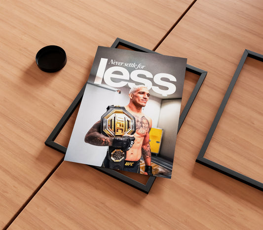 Charles Oliveira Poster