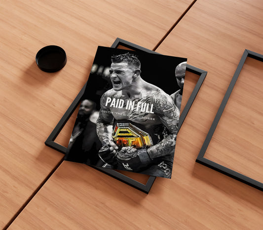 Dustin Poirier Poster