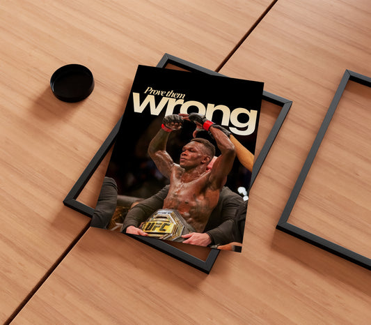 Israel Adesanya Poster