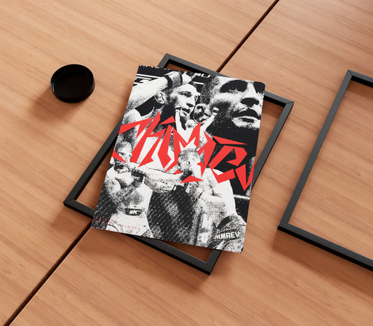 Khamzat Chimaev Poster