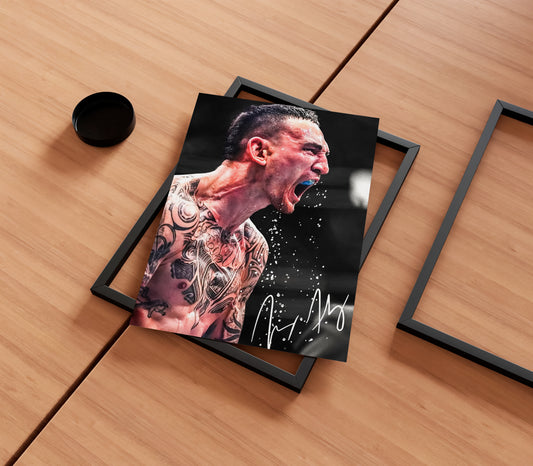 Max Holloway Poster