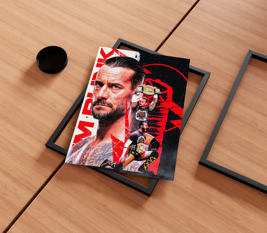 CM Punk Poster