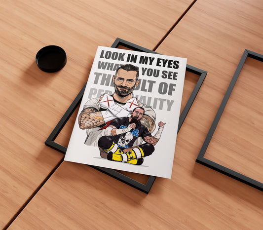 CM Punk Poster