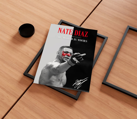 Nate Diaz Poster