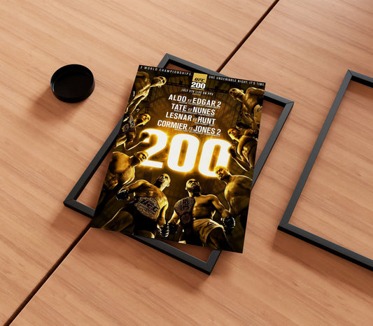 UFC 200 'Amanda Nunes vs. Miesha Tate' Poster