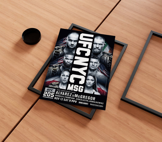 UFC 205 'Conor McGregor Vs Eddie Alvarez' Poster