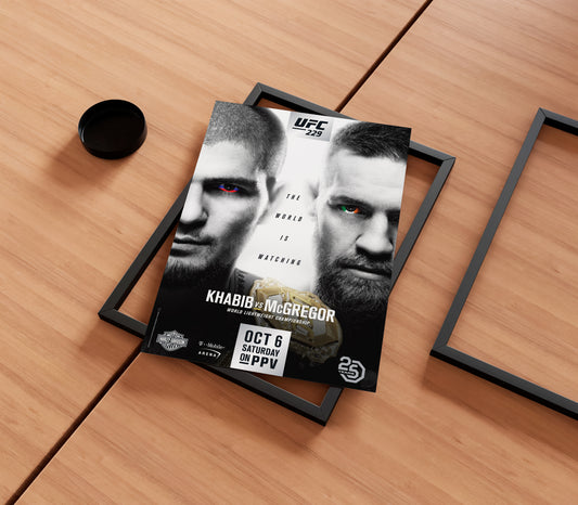 UFC 229 'Conor McGregor Vs Khabib Nurmagomedov' Poster