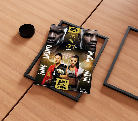UFC 248 'Israel Adesanya vs Yoel Romero' Poster