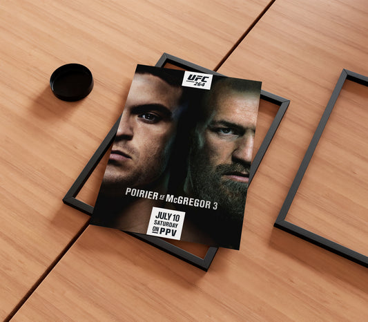 UFC 264 'Conor McGregor Vs Dustin Poirier 3' Poster