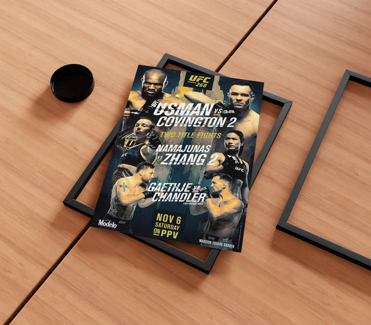 UFC 268 'Usman Vs Covington 2' Poster