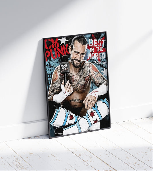 CM Punk Poster