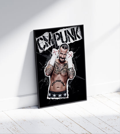 CM Punk Poster