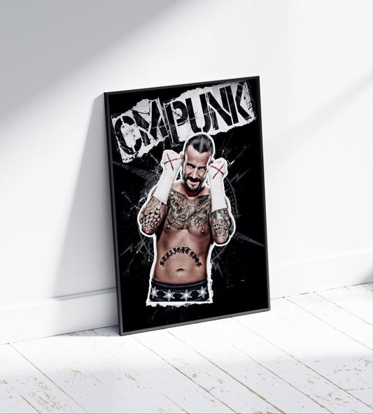 CM Punk Poster