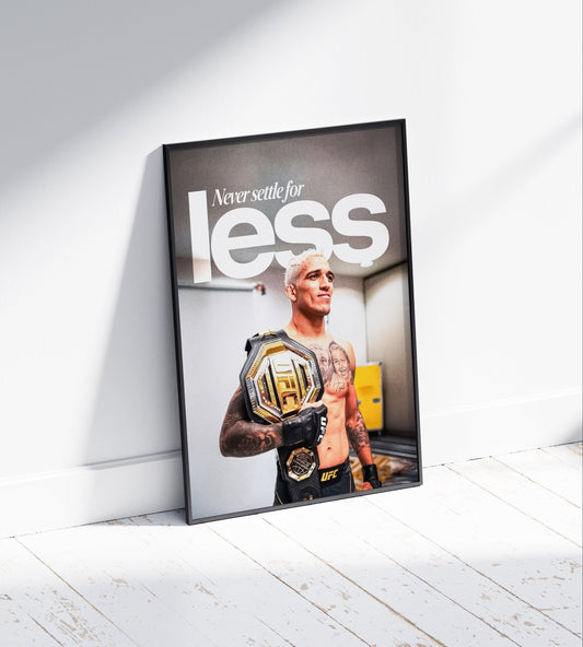 Charles Oliveira Poster