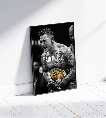 Dustin Poirier Poster