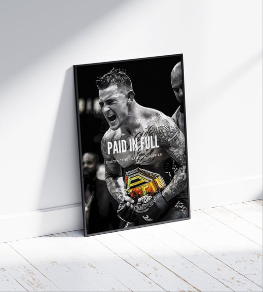 Dustin Poirier Poster