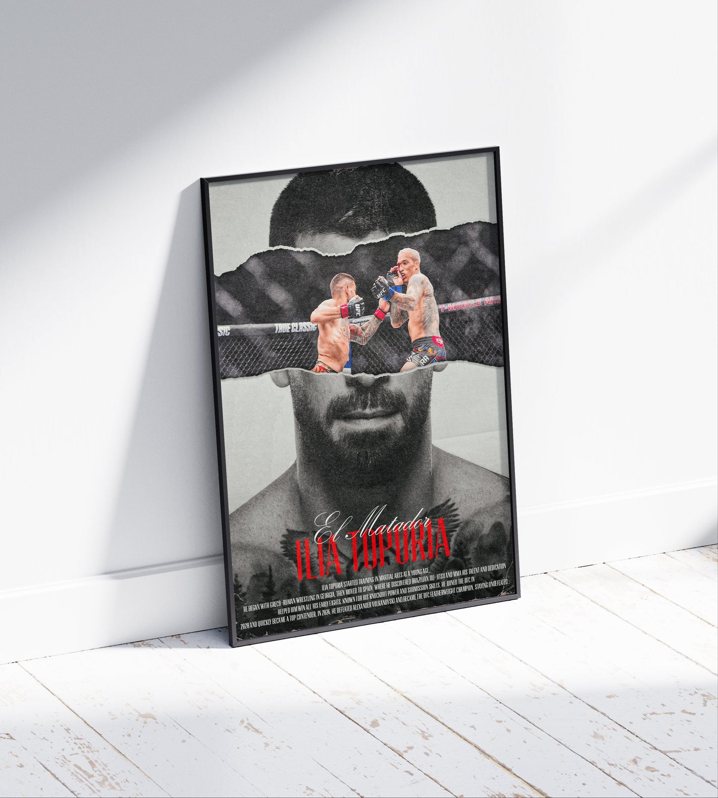 Ilia Topuria Poster