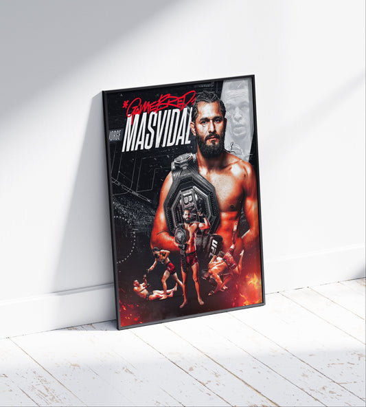 Jorge Masvidal Poster