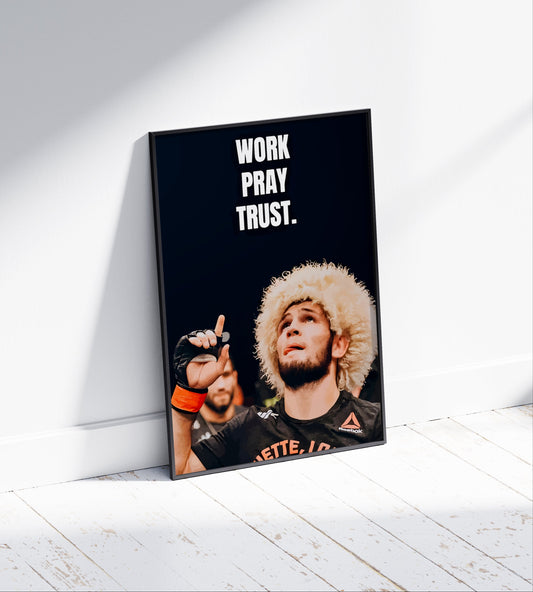 Khabib Nurmagomedov Poster