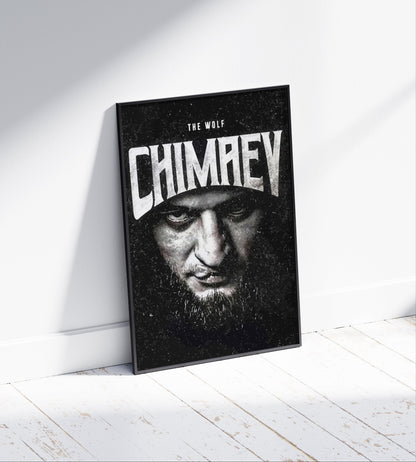 Khamzat Chimaev Poster