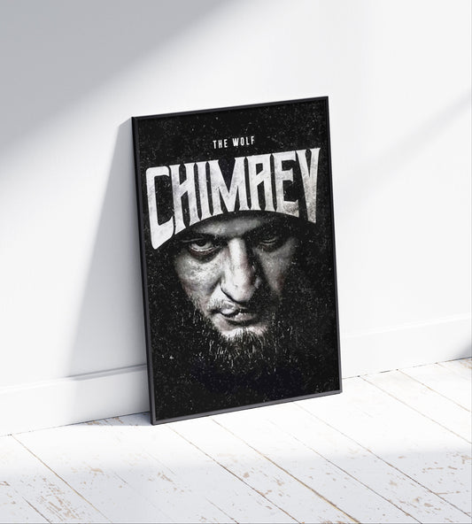 Khamzat Chimaev Poster