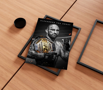Alexander Volkanovski Poster