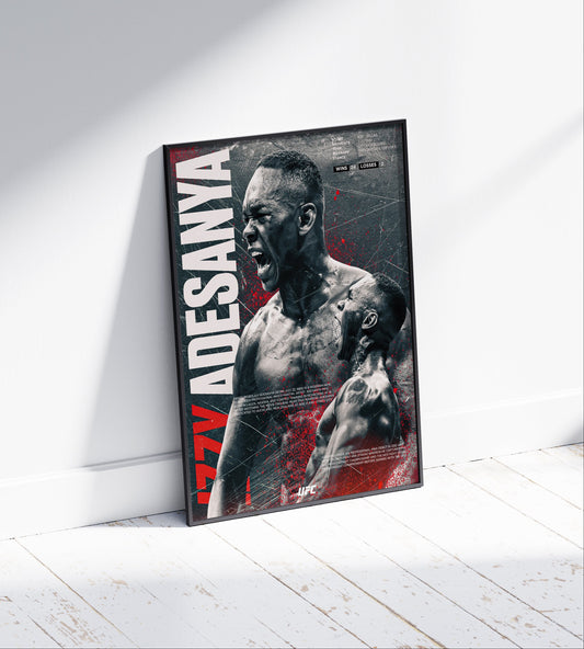Israel Adesanya Poster