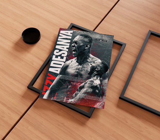 Israel Adesanya Poster