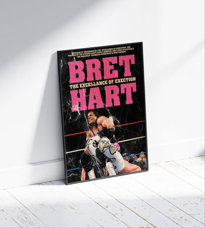Bret Hart Poster