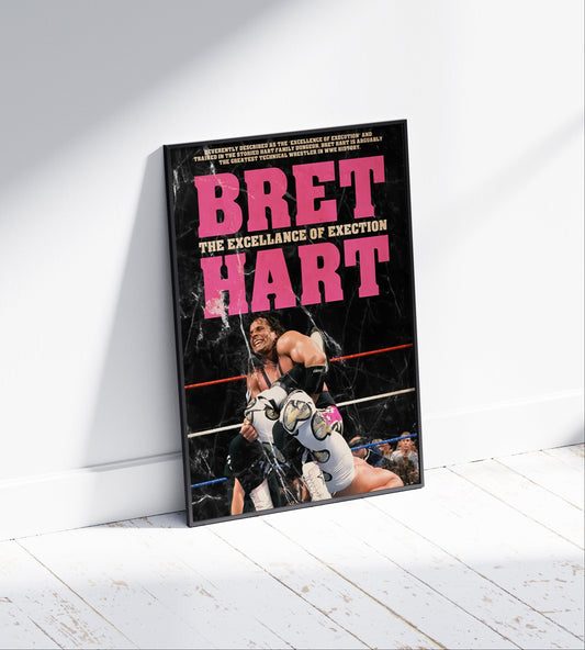 Bret Hart Poster