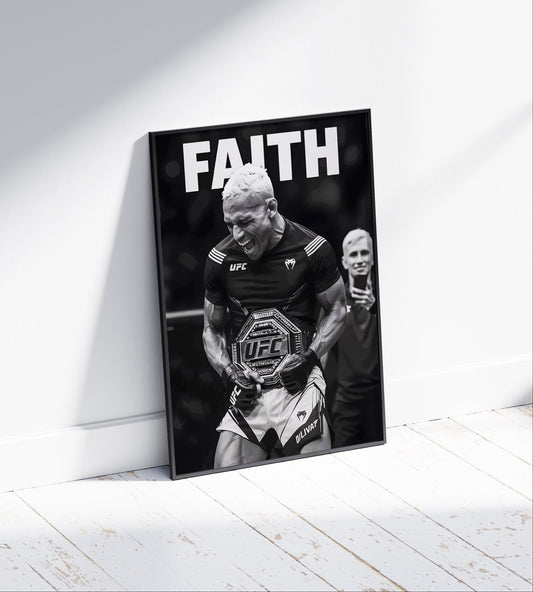 Charles Oliveira Poster