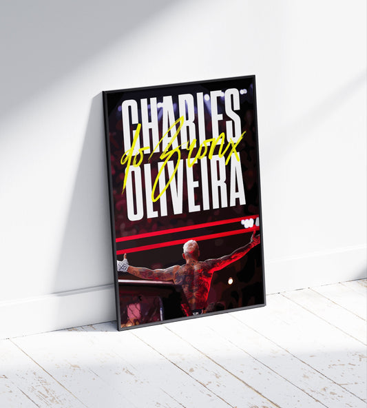 Charles Oliveira Poster