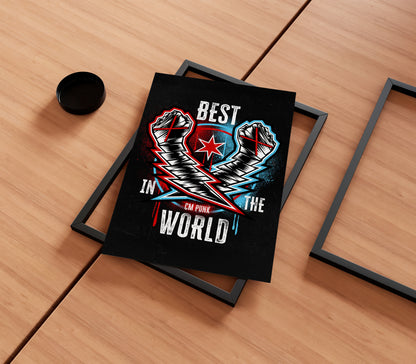 CM Punk Poster
