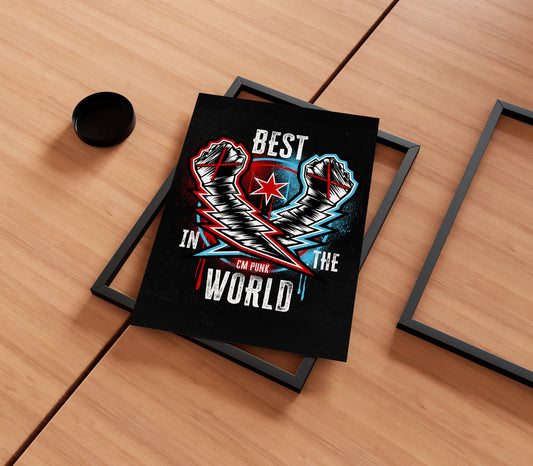 CM Punk Poster