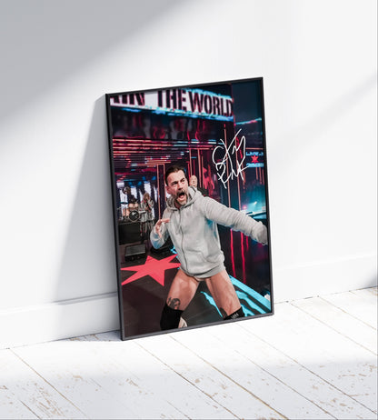 CM Punk Poster