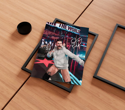 CM Punk Poster