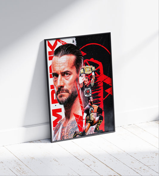 CM Punk Poster