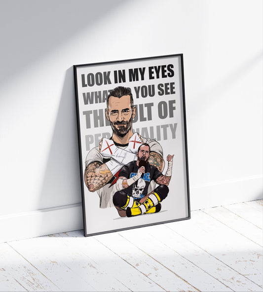 CM Punk Poster