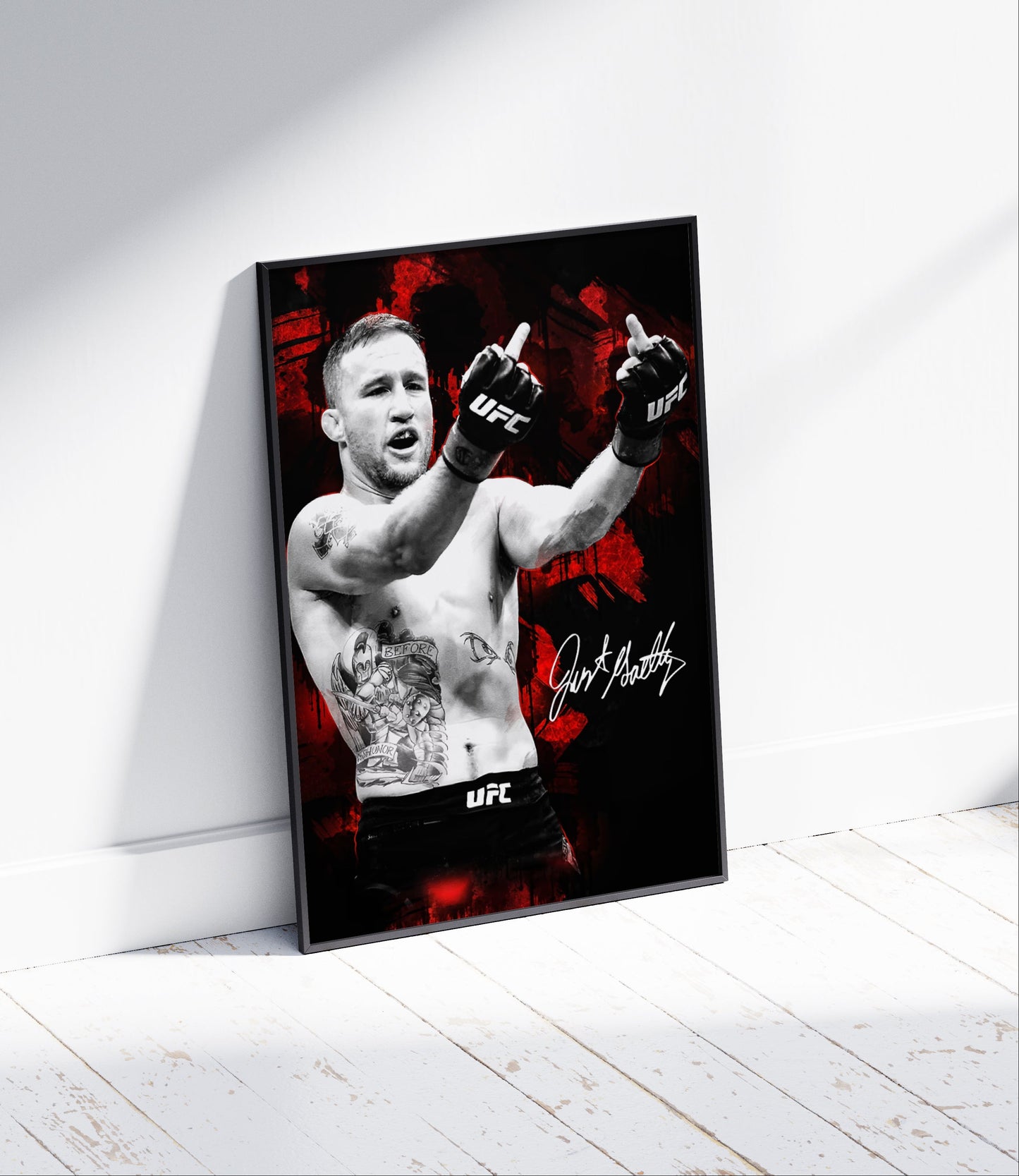 Justin Gaethje Poster