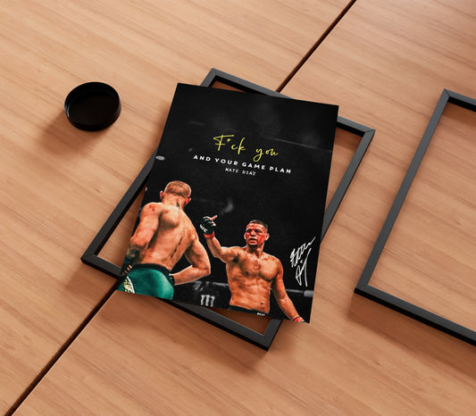 Nate Diaz Poster