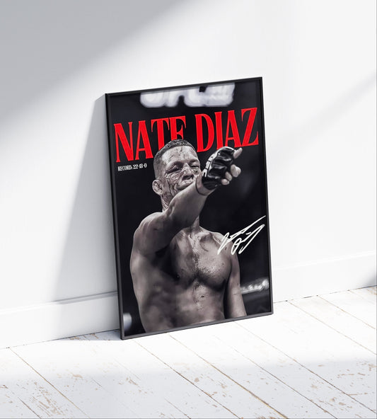 Nate Diaz Poster