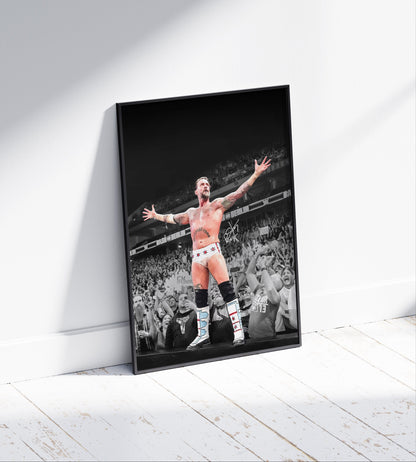 CM Punk Poster