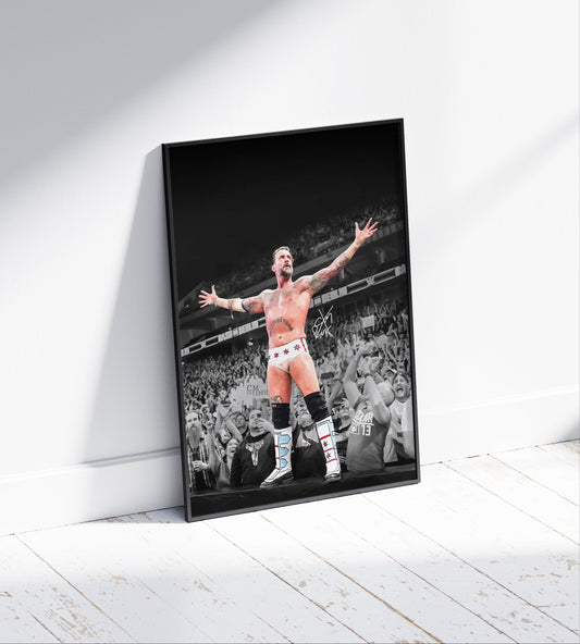 CM Punk Poster