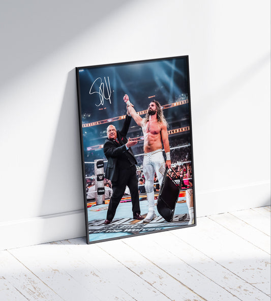 Seth Rollins Poster