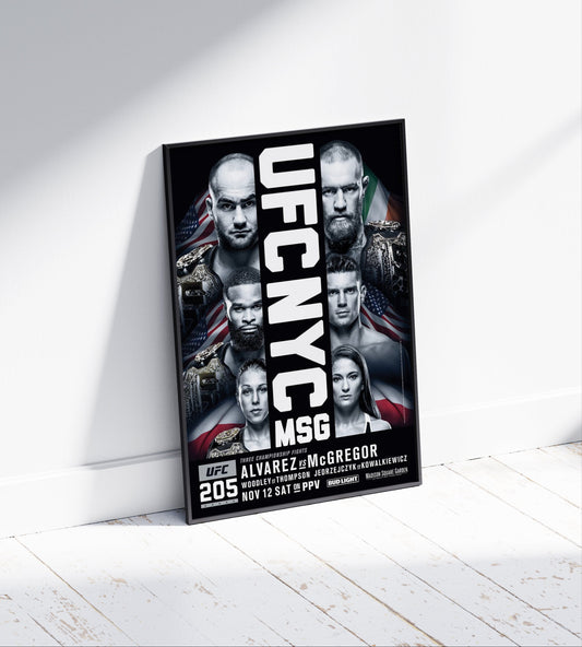 UFC 205 'Conor McGregor Vs Eddie Alvarez' Poster