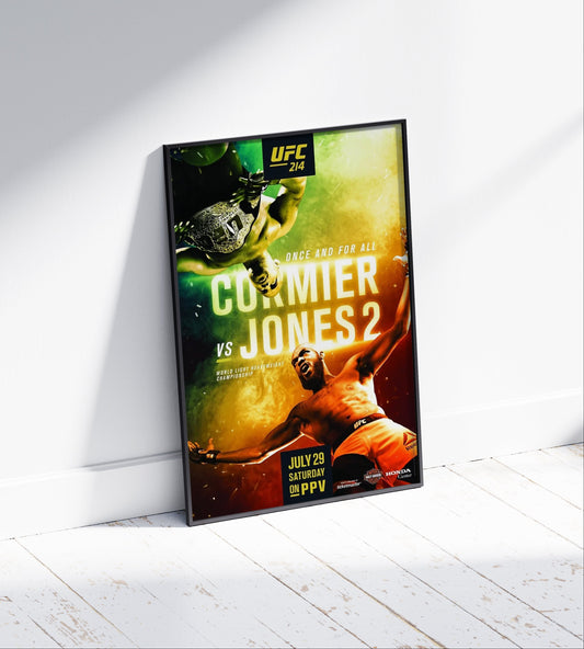 UFC 214 'Jon Jones Vs Daniel Cormier 2' Poster