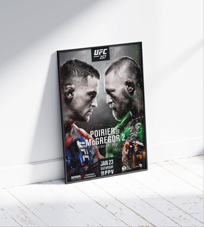 UFC 257 'Conor McGregor Vs Dustin Poirier 2' Poster